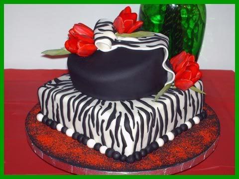 Photos middot; Zebra Cake!