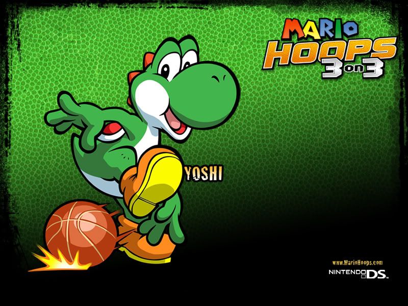 Yoshi Hoops wallpaper yoshi wallpaper. Yoshi Hoops wallpaper