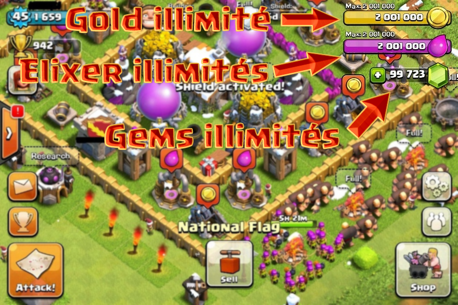 clash of clans gem hack no survey