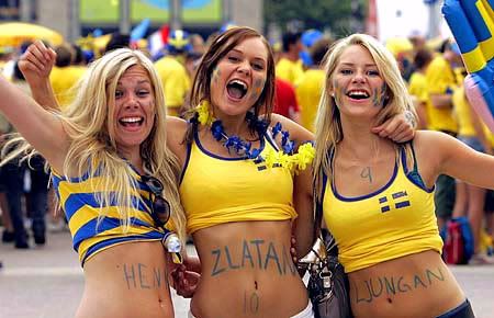 chicas eurocopa suecas