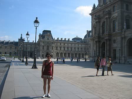 Outside The Louvre