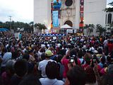 La gentes aglomerada