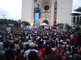 Imagen y la multitud fervorosa