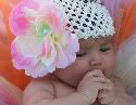 Baby Flower Hats