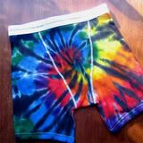 Custom Tie-Dyed Men's Boxer Briefs
