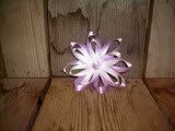 Lavender Flower Hair Clip