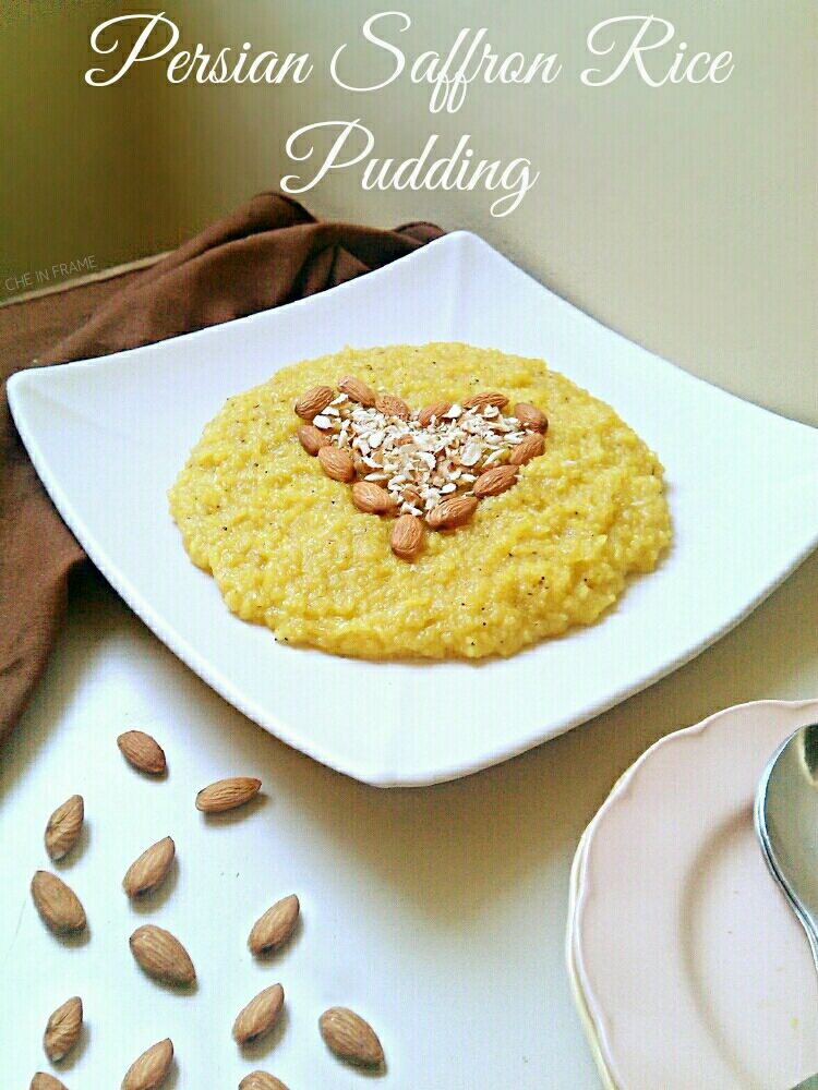 Sholeh Zard Recipe Persian Saffron Rice Pudding