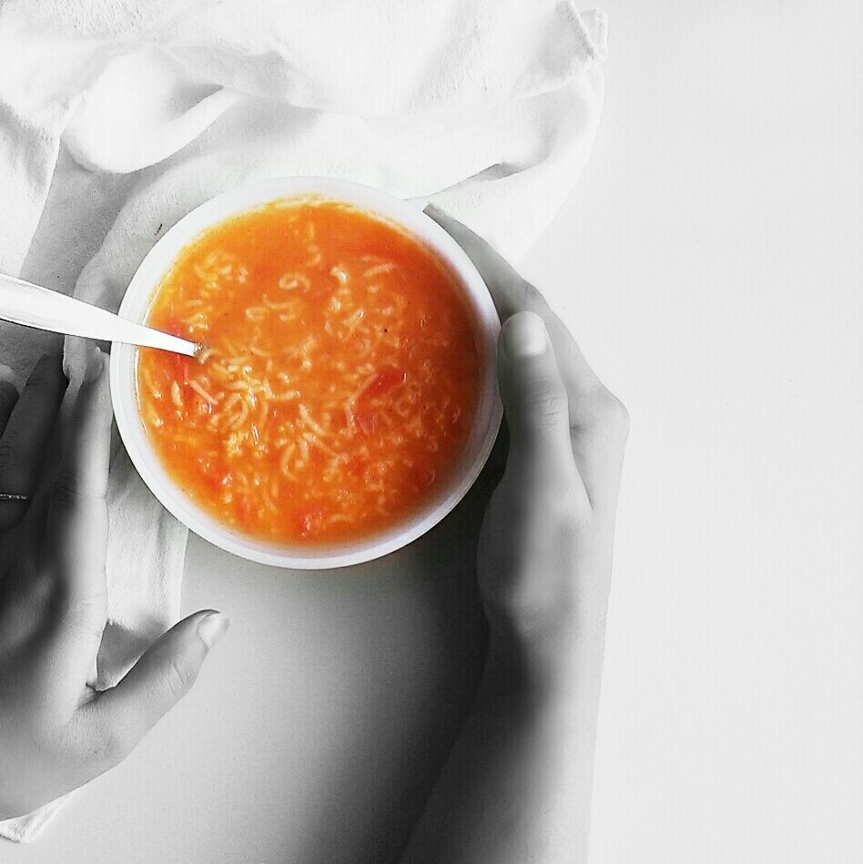 Jordanian rice and tomato soup Healthy Jordanian rice and tomato soup