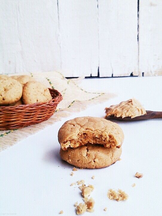 Flourless Peanut Butter Cookies 4 ingredients Flourless Peanut Butter Cookies