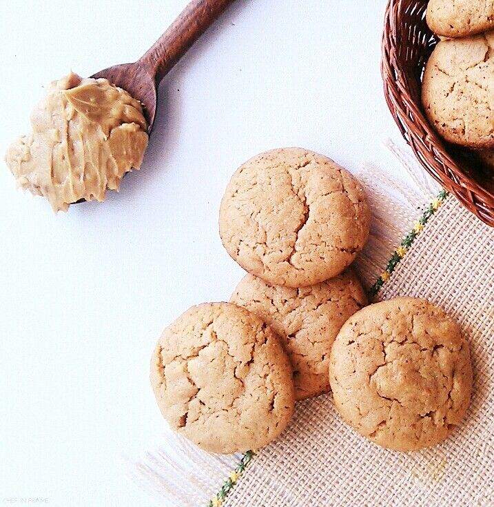 Flourless Peanut Butter Cookies 4 ingredients Flourless Peanut Butter Cookies