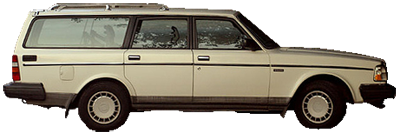 White Volvo