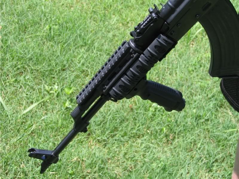 UTG AK47 Quad Rail and Vertical Grip AK Rifles