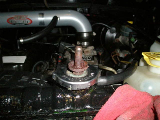 Jeep wrangler radiator leak fix #4