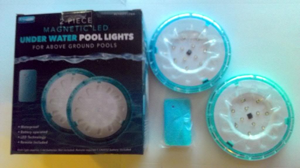 above ground pool magnetic lights