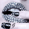 Diamond Studded Lips