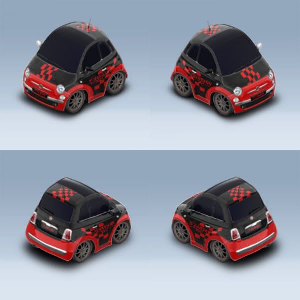 My version of Hamann Fiat 500 Peace My Skins