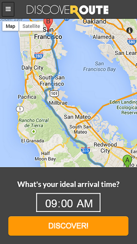 Arrival time input