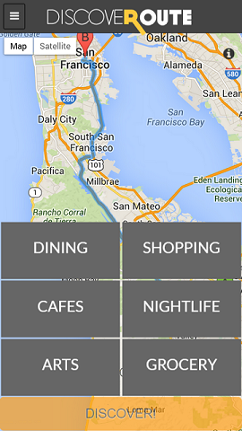 Detour category selection 1
