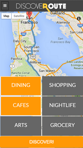 Detour category selection 2