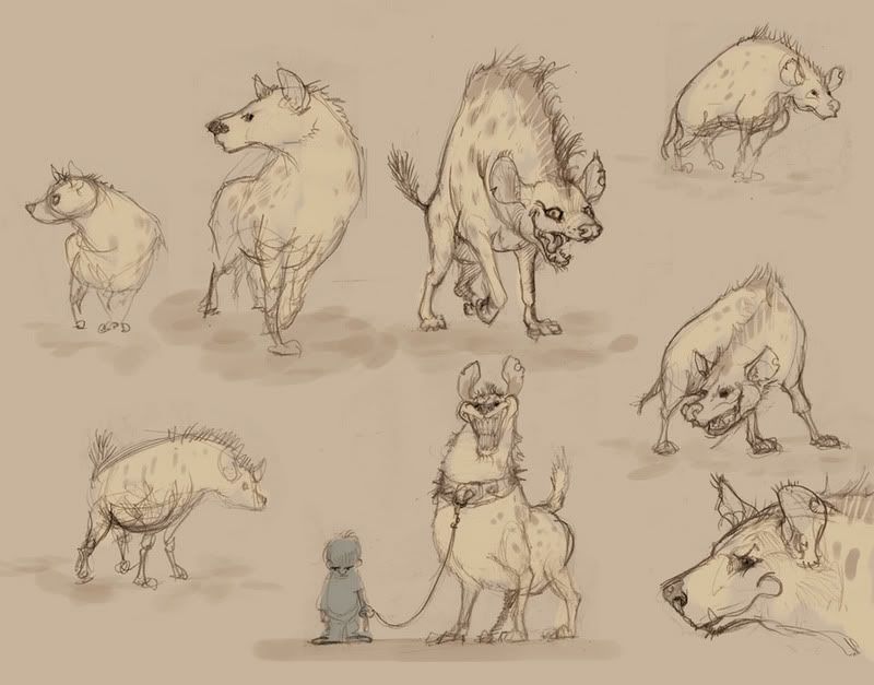 Stylized Animal Challenge - Sep 2007 - HYENA Stylized Animal Challenge - Sep 2007 - HYENA