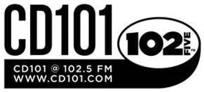 CD 101 at 102.5 Logo