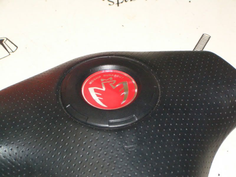 Jspec JDM MRS Steering Wheel, Badges, Emblems MR2 SpyderChat