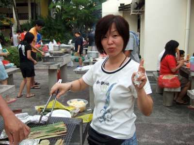 Aunt Cooking