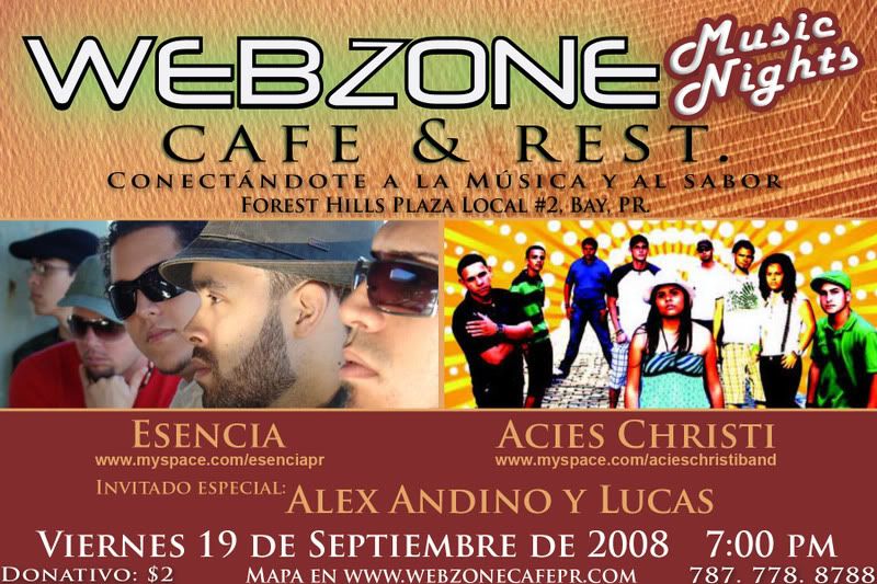 Webzone on Myspace