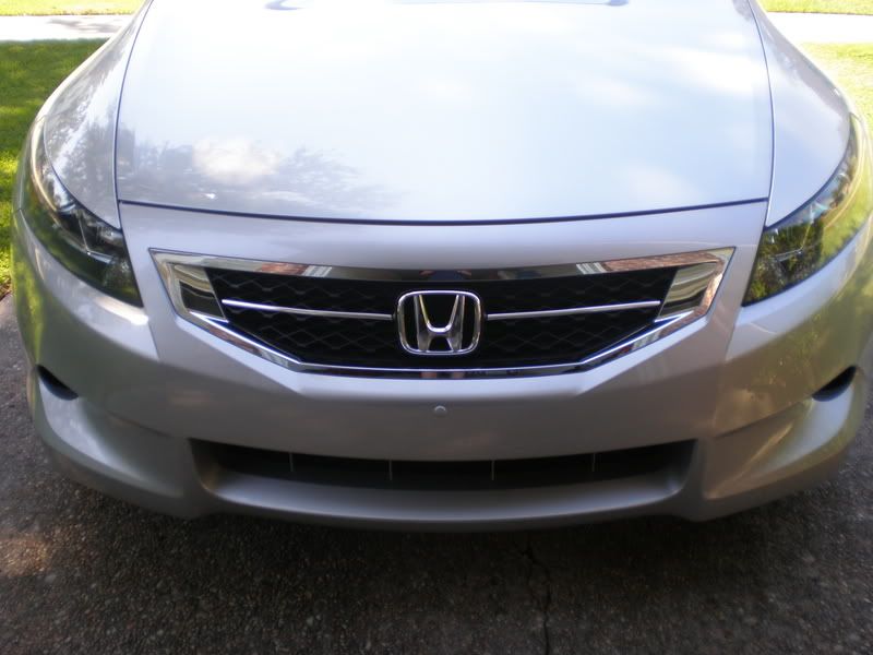 autozone grille test fit on the coupe Drive Accord Honda Forums