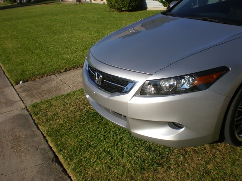 autozone grille test fit on the coupe Drive Accord Honda Forums