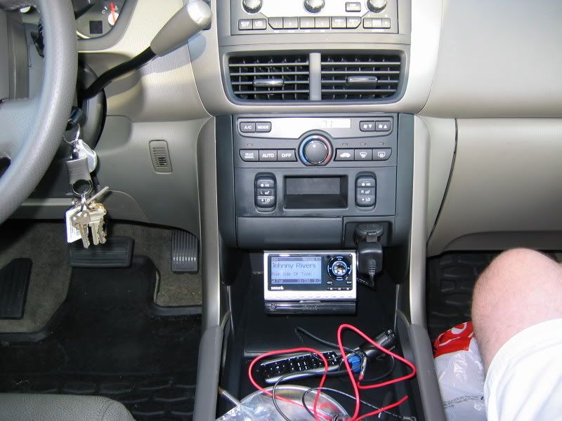 Installing sirius radio in honda pilot #3