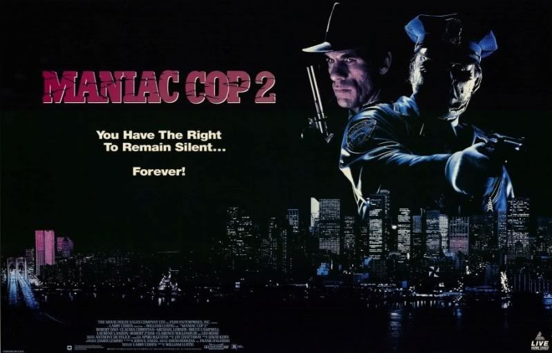 Maniac Cop 2 Film Wallpaper Poster