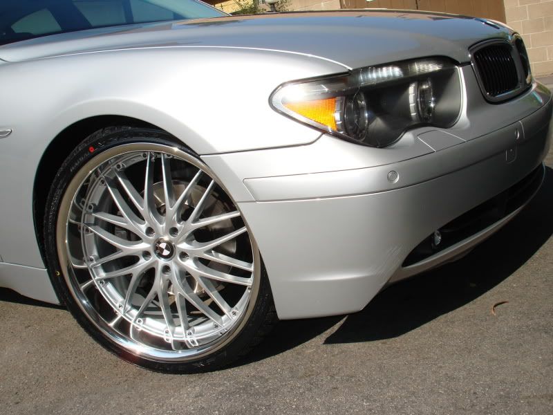 Bmw 745i rims and tires #2