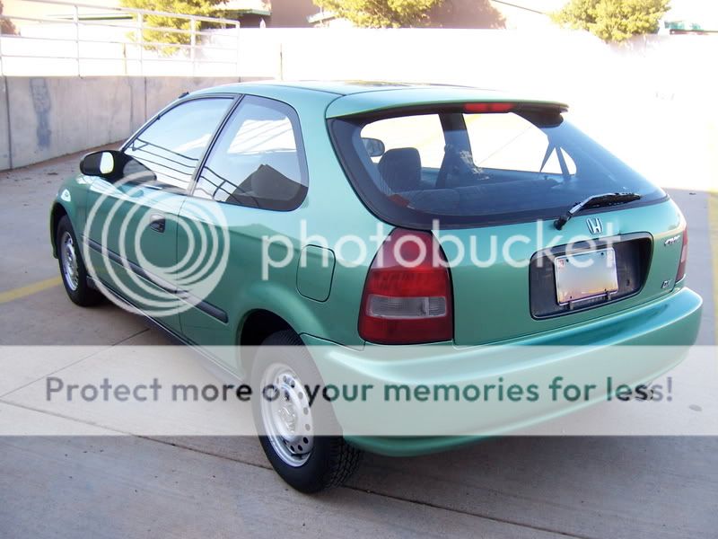 1996 Honda Civic DX Hatchback - Midori Green - Clean Title - AZ