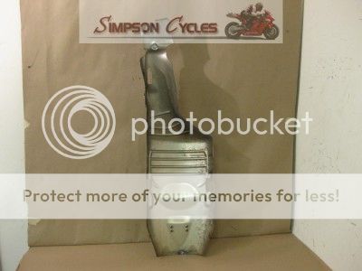 06 07 HONDA CBR1000RR EXHAUST HEAT SHIELD CBR 1000rr  