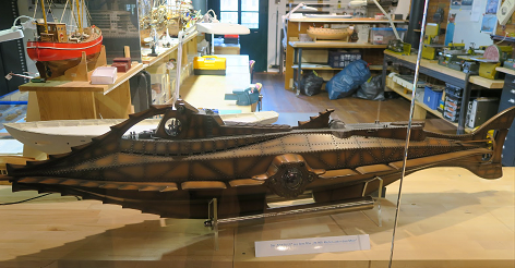 Nautilus model displaying at the museum in Hamburg, Germany ...